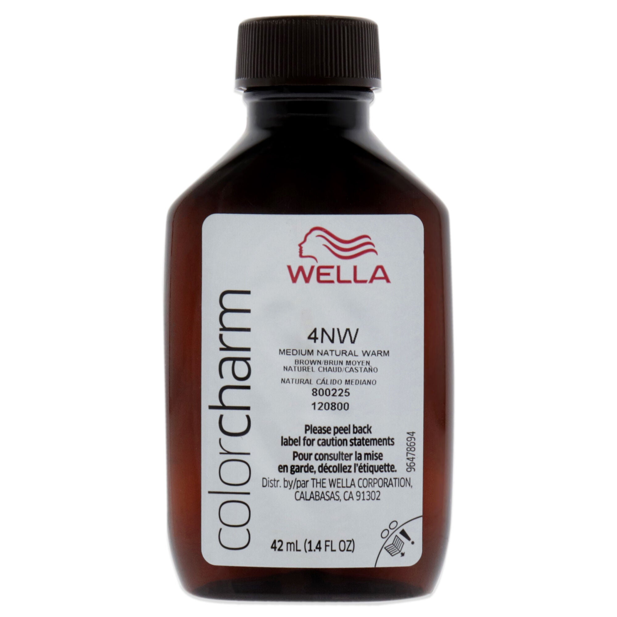 Color Charm Permanent Liquid Haircolor - 4NW Medium Natural Warm Blonde by Wella for Unisex - 1.4 oz Hair Color, See Description, alternate image number 4