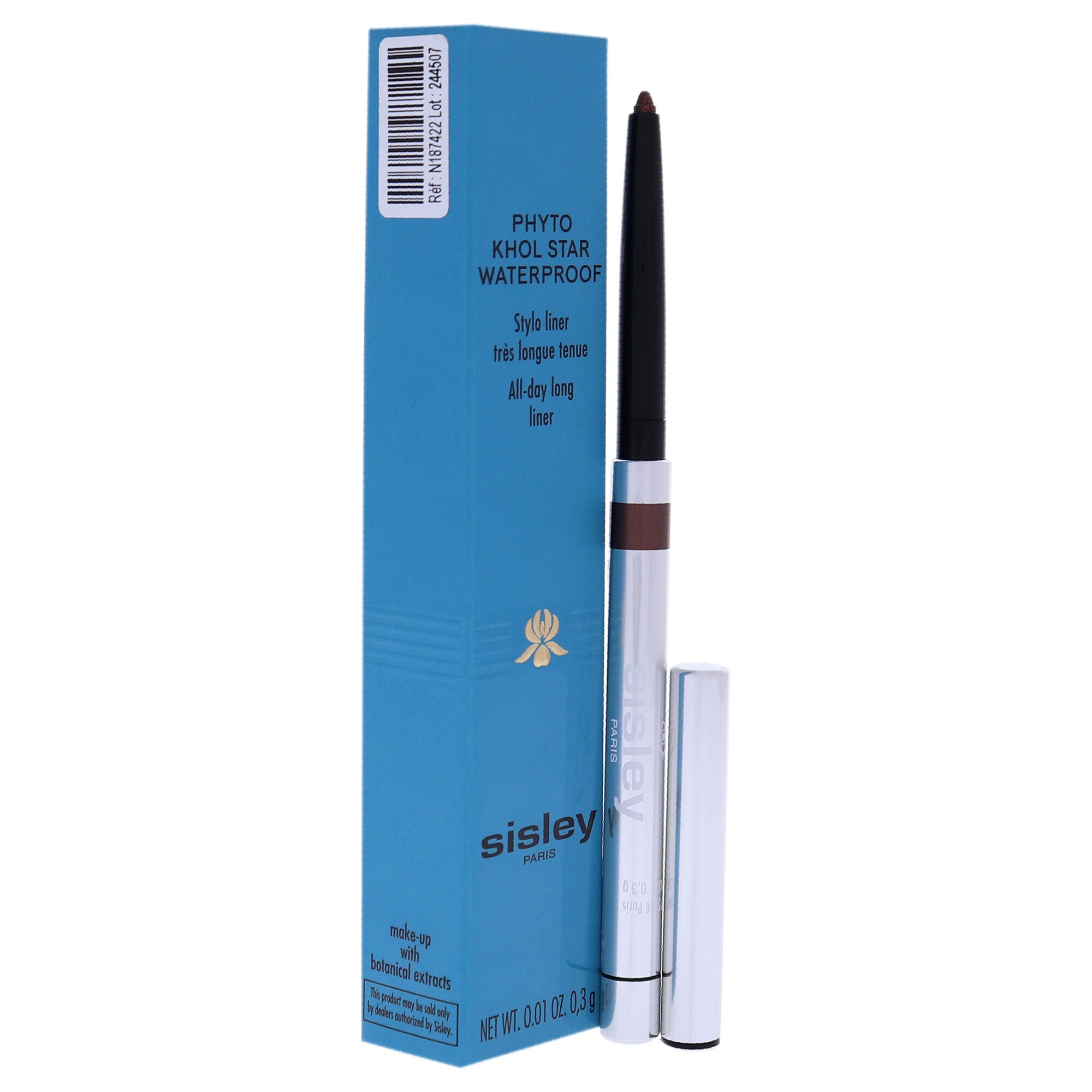 Phyto Khol Star Waterproof - 03 Sparkling Brown by Sisley for Women - 0.01 oz Eyeliner, See Description, alternate image number 1