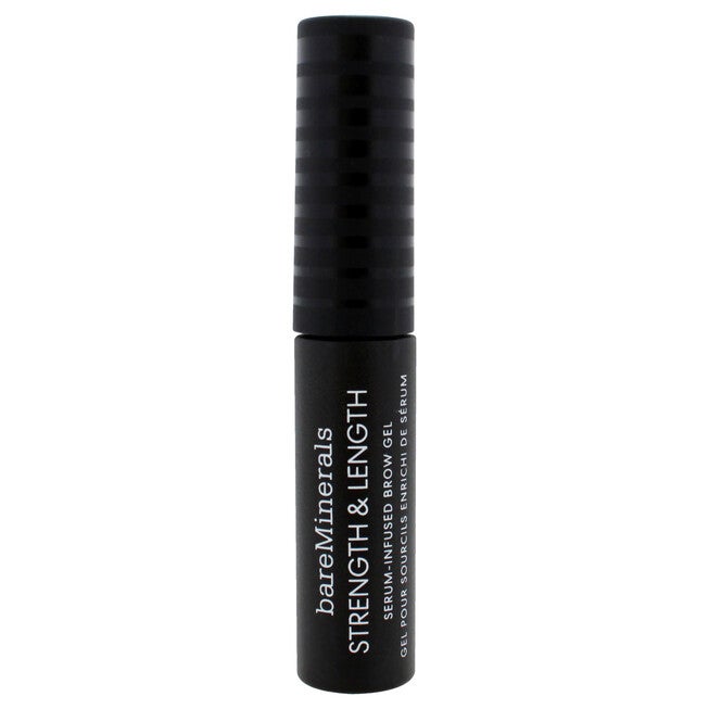 Strength and Length Serum-Infused Brow Gel - Chestnut by bareMinerals for Women - 0.16 oz Eyebrow Gel, NA, alternate image number null