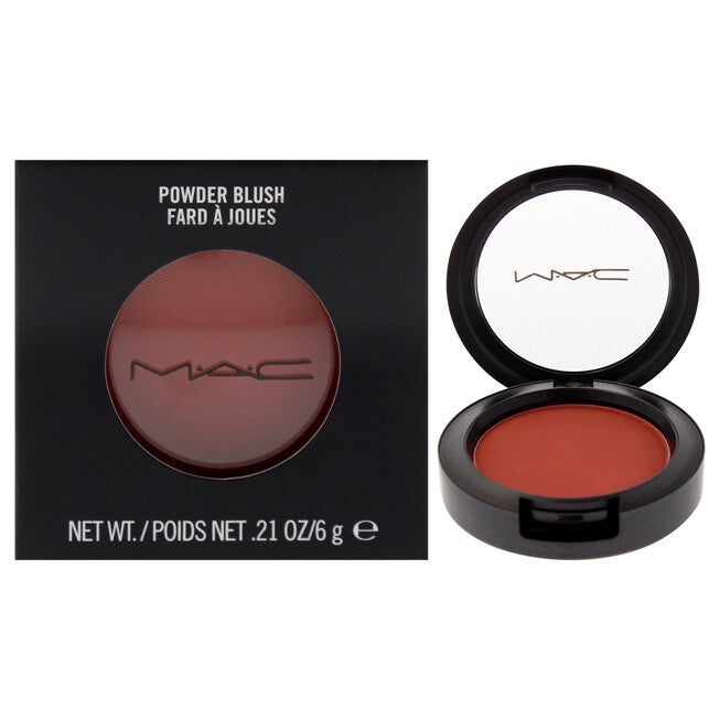 Powder Blush - Burnt Pepper by MAC for Women - 0.21 oz Blush, NA, hi-res image number null