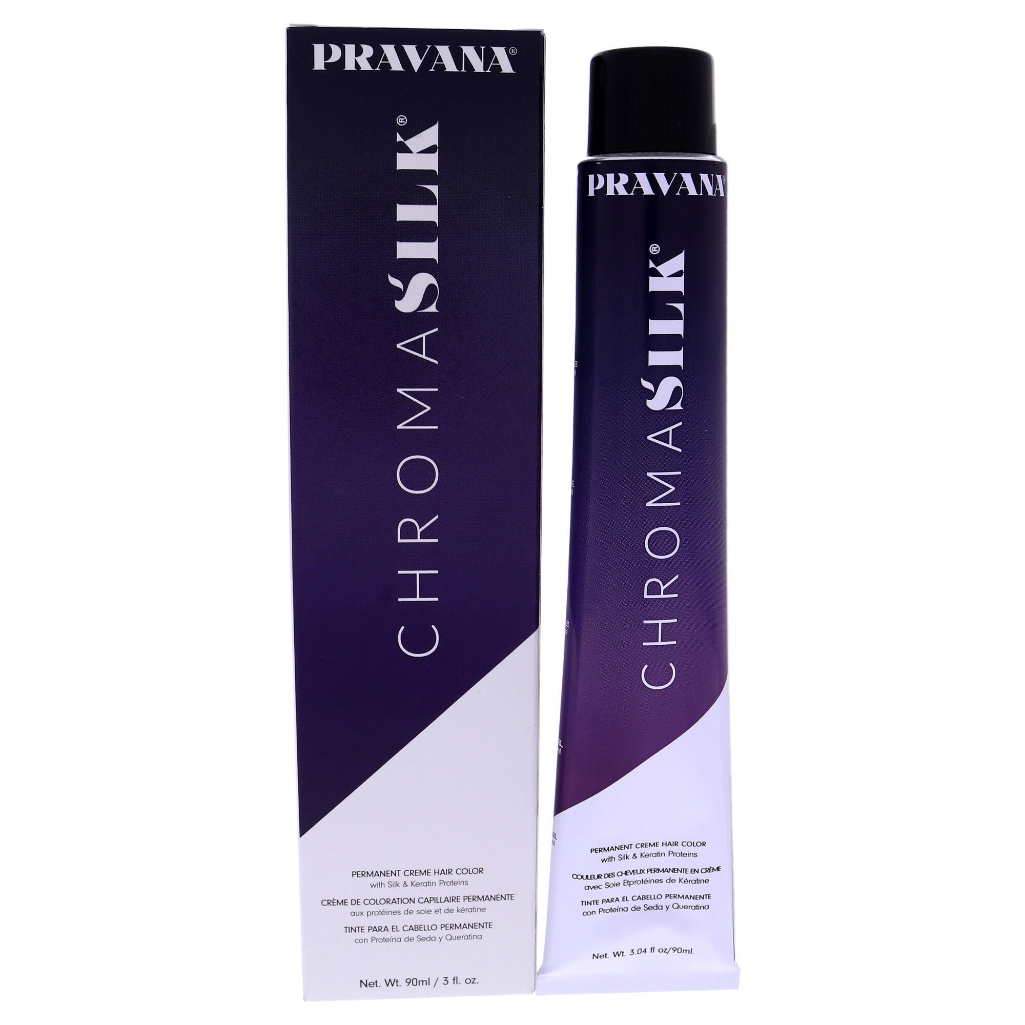 ChromaSilk Creme Hair Color - 4N Brown by Pravana for Unisex - 3 oz Hair Color, , alternate image number 5