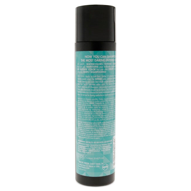 Watercolors Intense Shampoo - Teal by Tressa for Unisex - 8.5 oz Shampoo, NA, alternate image number null