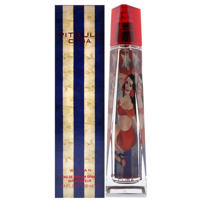 Pitbull Cuba by Pitbull for Women - 3.4 oz EDP Spray, NA, hi-res image number null