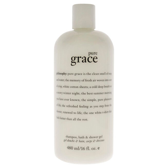 Pure Grace Shampoo, Bath Shower Gel by Philosophy for Unisex - 16 oz Shower Gel, NA, hi-res image number null