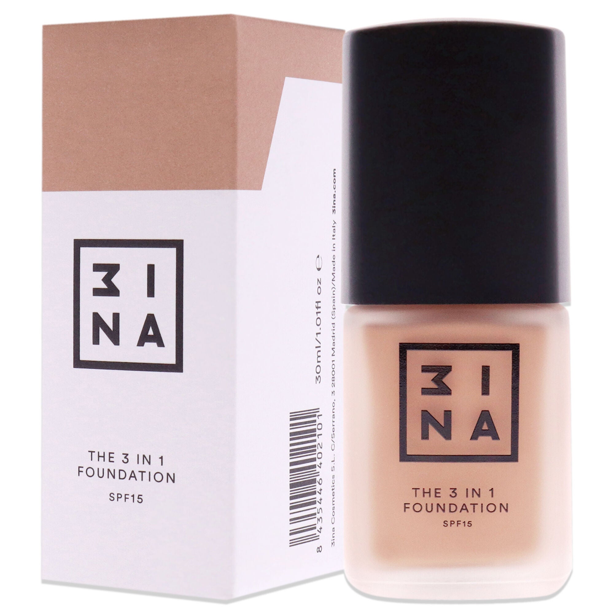 The 3-In-1 Foundation SPF 15 - 203 by 3INA for Women - 1.01 oz Foundation, , alternate image number 7