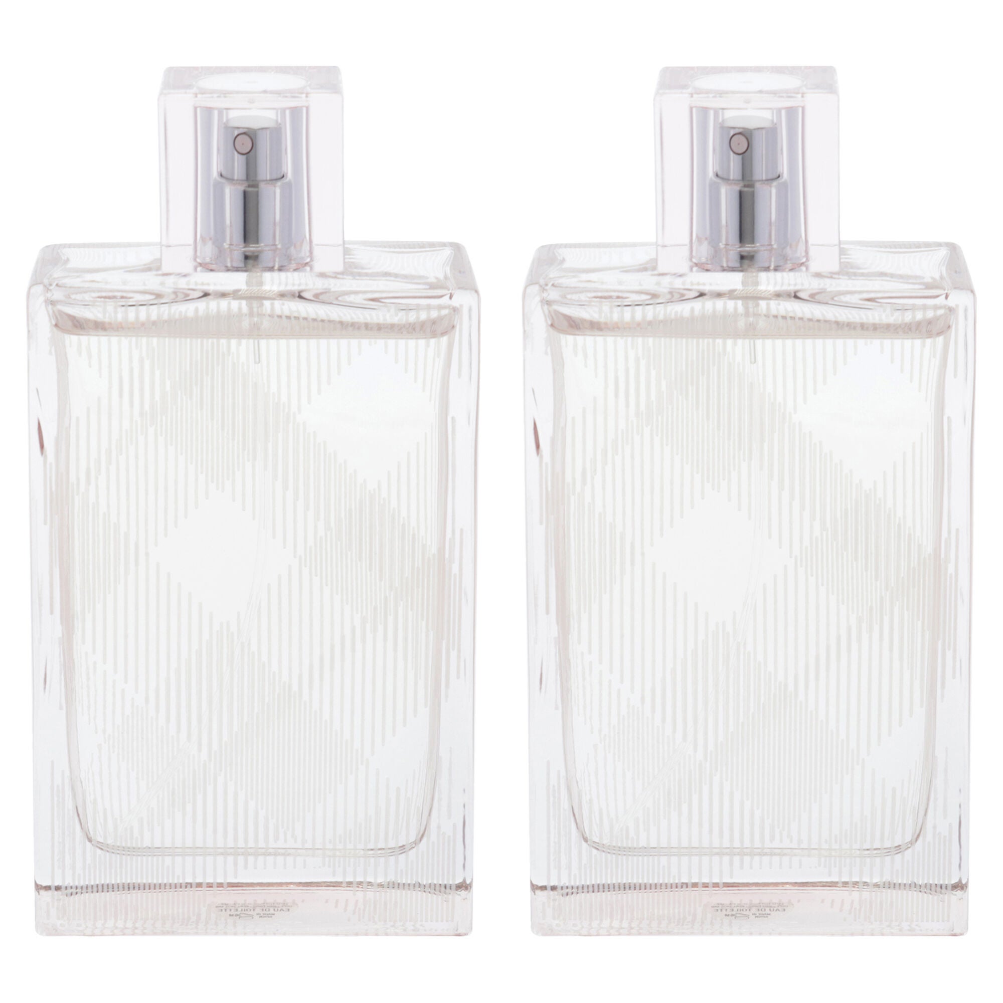 Burberry Brit Sheer by Burberry for Women - 3.3 oz EDT Spray - Pack of 2, Clear, alternate image number 1