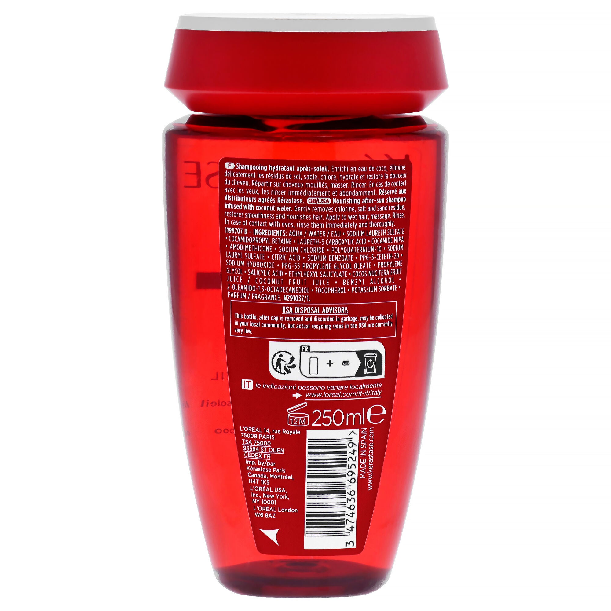 Soleil Bain Apres-Soleil Shampoo by Kerastase for Unisex - 8.5 oz Shampoo, See Description, alternate image number 1