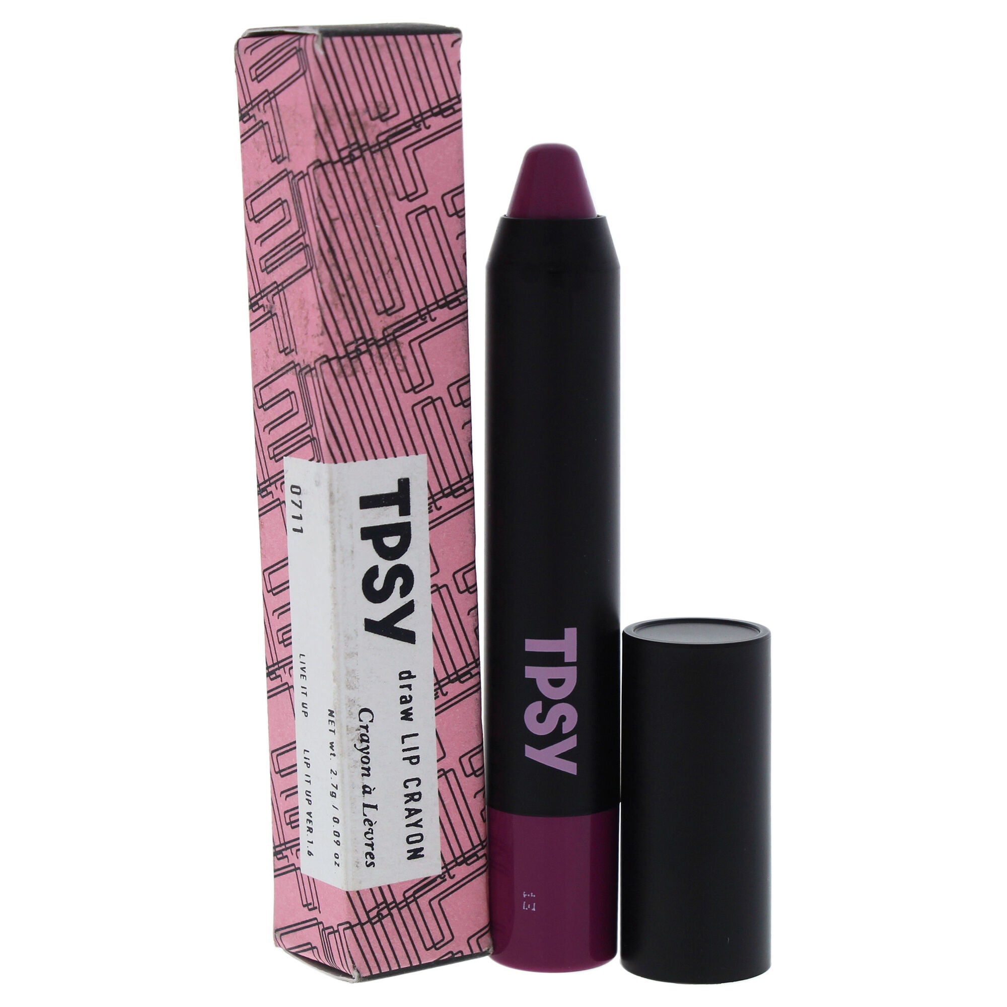 Draw Lip Crayon - 013 Mixed Berry by TPSY for Women - 0.09 oz Lipstick, See Description, alternate image number 1