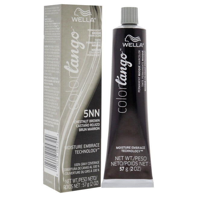 Color Tango Permanent Hair Color - 5NN Chestnut Brown by Wella for Unisex - 2 oz Hair Color, NA, alternate image number null