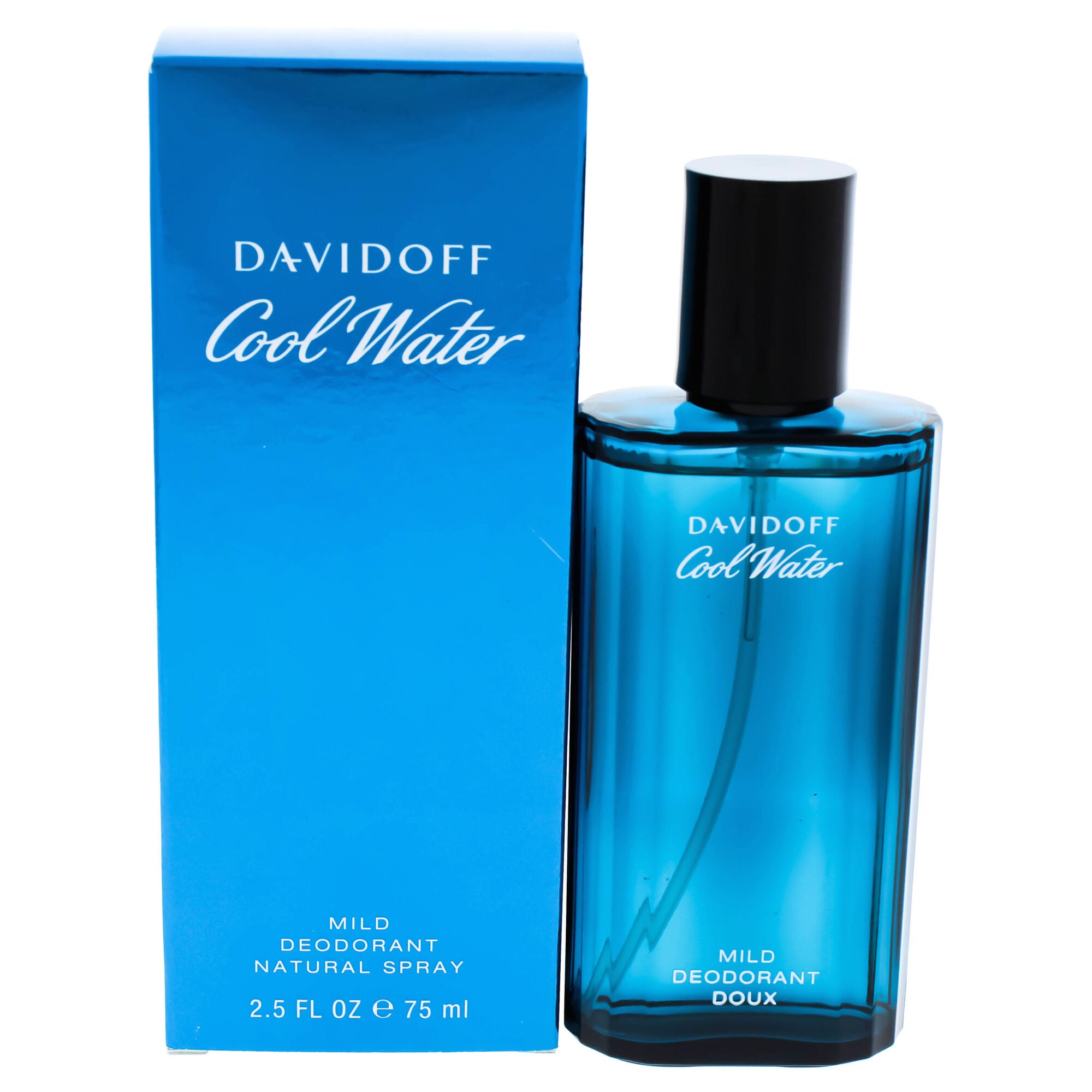 Cool Water by Davidoff for Men - 2.5 oz Deodorant Spray, See Description, hi-res image number 0
