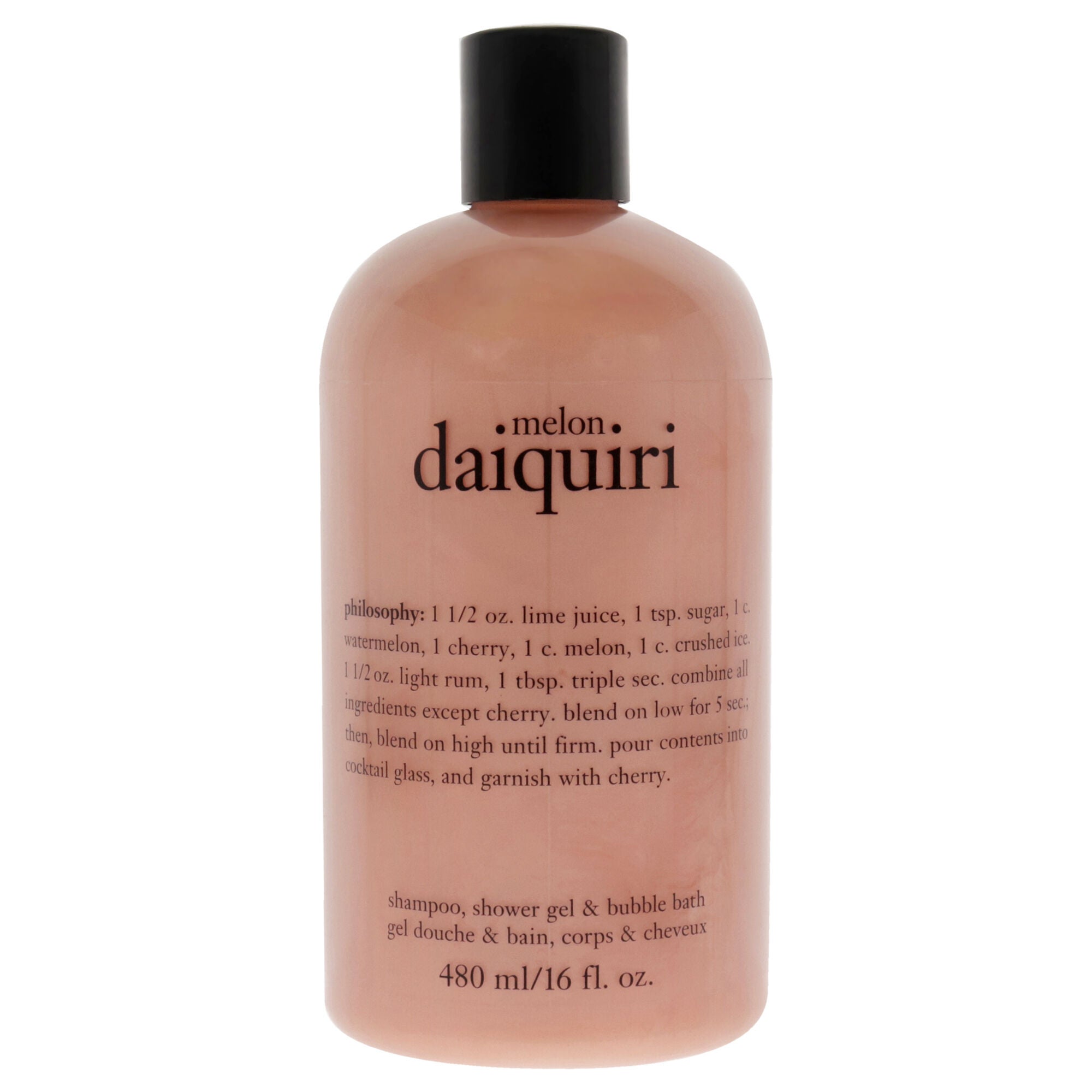 "Melon Daiquiri Shampoo, Bath and Shower Gel by Philosophy for Unisex - 16 oz Shower Gel", See Description, hi-res image number 0