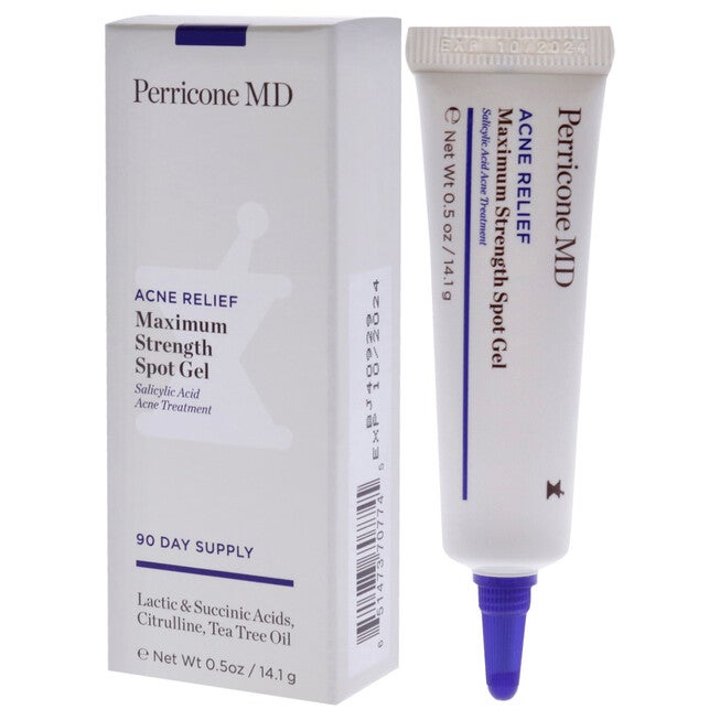 Acne Relief Maximum Strength Spot Gel by Perricone MD for Unisex - 0.5 oz Gel, NA, alternate image number null