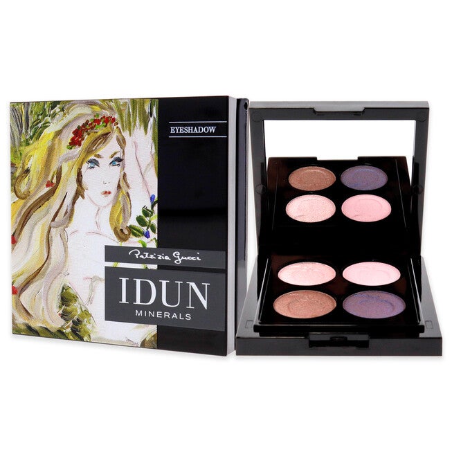 Eyeshadow Palette - 405 Norrlandssyren by Idun Minerals for Women - 4 x 0.03 oz Eye Shadow, , alternate image number null