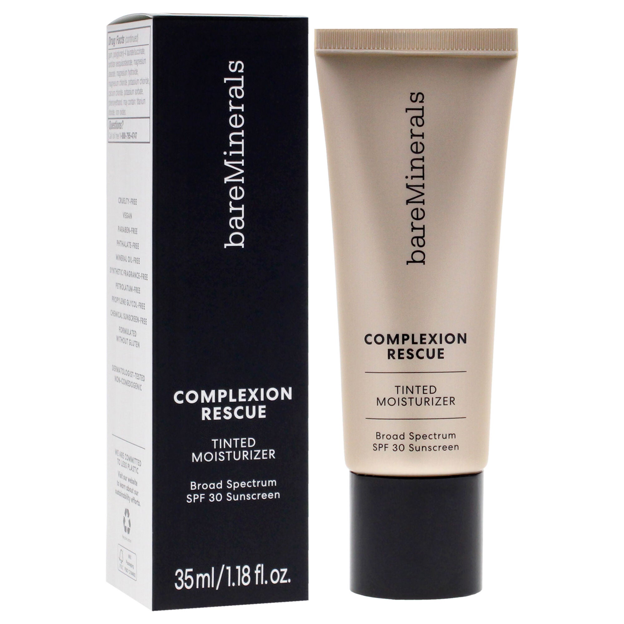 Complexion Rescue Tinted Hydrating Gel Cream SPF 30 - 03 Buttercream by bareMinerals for Women - 1.18 oz Foundation, See Description, alternate image number 2