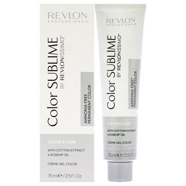 Revlonissimo Color Sublime - 7.4 Medium Copper Blonde by Revlon for Unisex - 2.5 oz Hair Color, NA, hi-res image number null