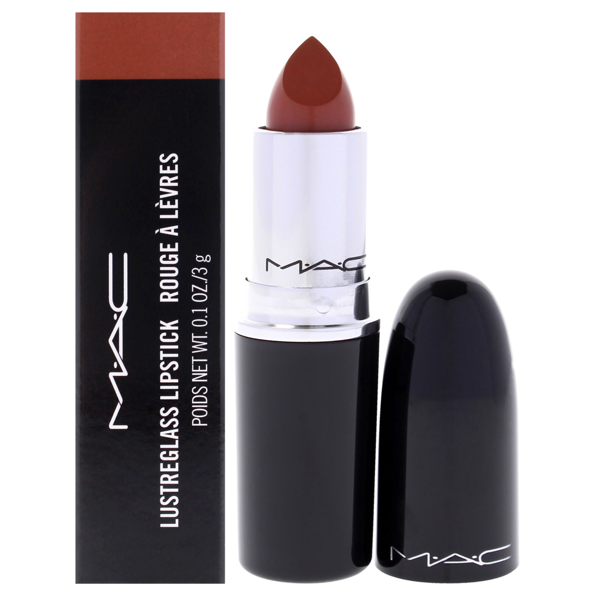 Lustreglass Lipstick - 543 Posh Pit by MAC for Women - 0.1 oz Lipstick, See Description, hi-res image number 0