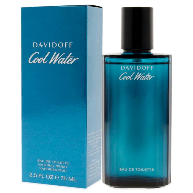 Cool Water by Davidoff for Men - 2.5 oz EDT Spray, NA, alternate image number null