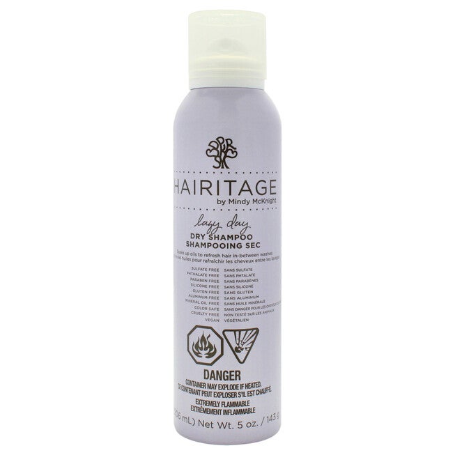 Lazy Day Dry Shampoo by Hairitage By Mindy for Unisex - 5 oz Dry Shampoo, NA, hi-res image number null