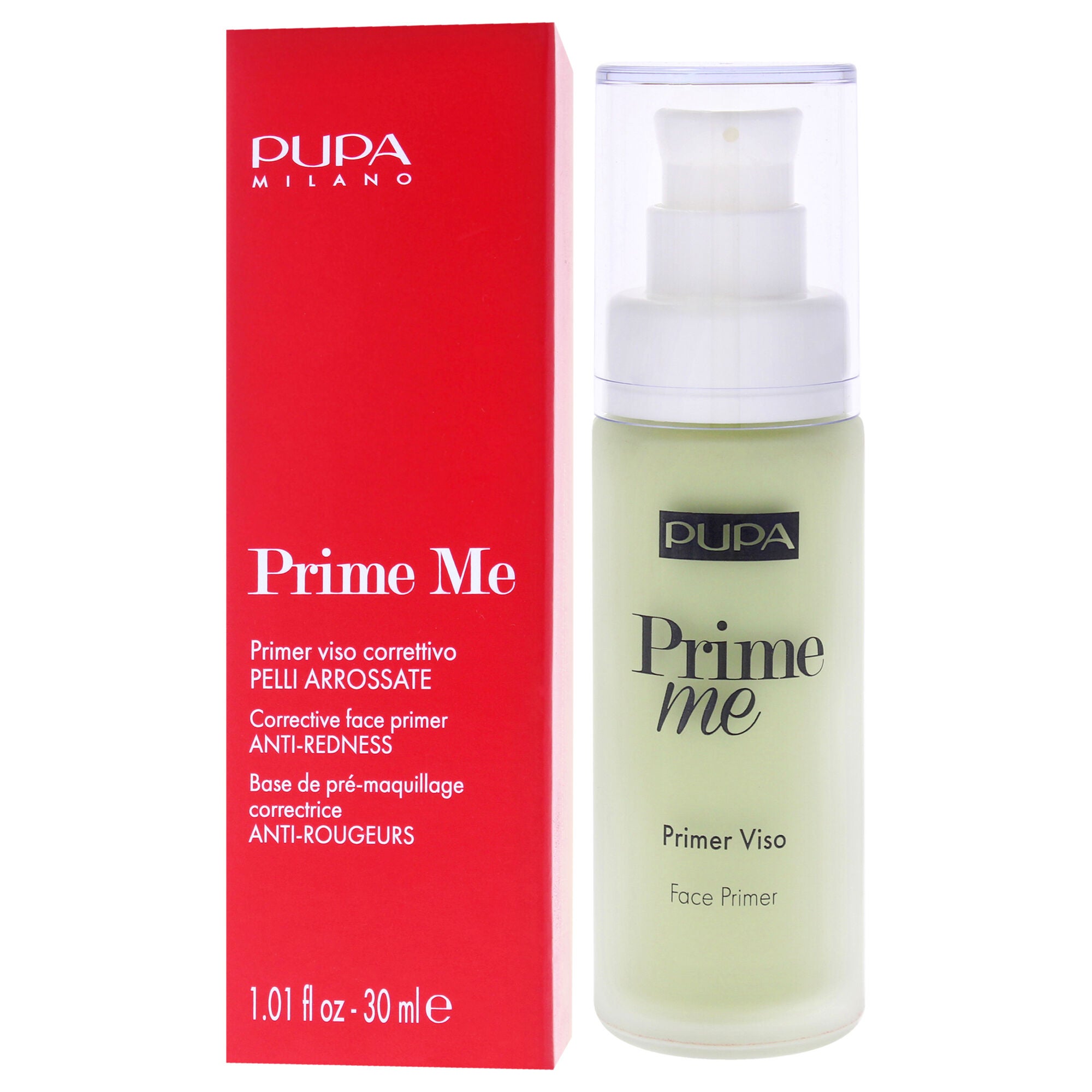 Prime Me Corrective Anti Redness Face Primer - 003 Green by Pupa Milano for Women - 1.01 oz Primer, See Description, alternate image number 2