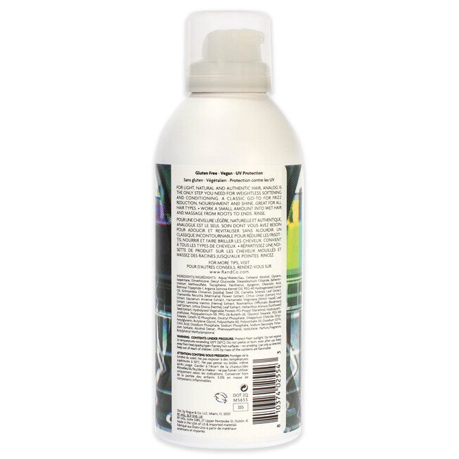 Analog Cleansing Foam Conditioner by R+Co for Unisex - 5.75 oz Conditioner, NA, alternate image number null