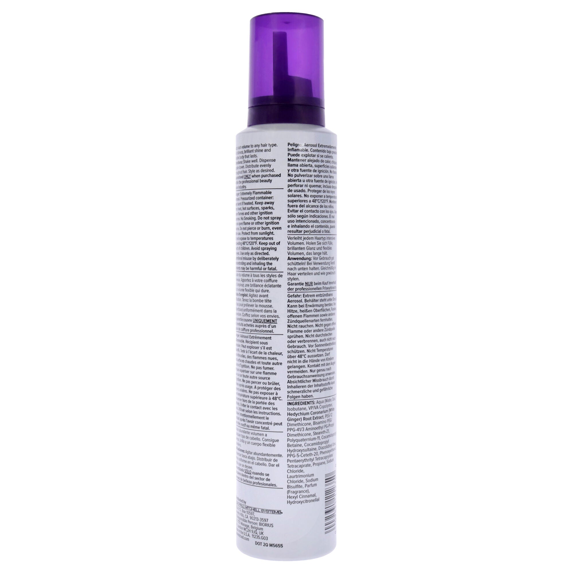 Extra Body Sculpting Foam by Paul Mitchell for Unisex - 6.7 oz Foam, See Description, alternate image number 2