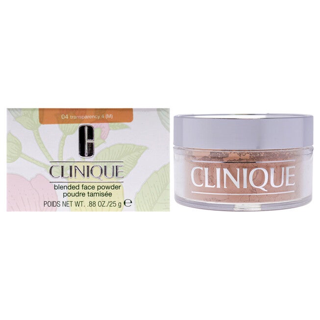 Blended Face Powder - 04 Transparency 4 M by Clinique for Women - 0.88 oz Powder, See Description, hi-res image number 0