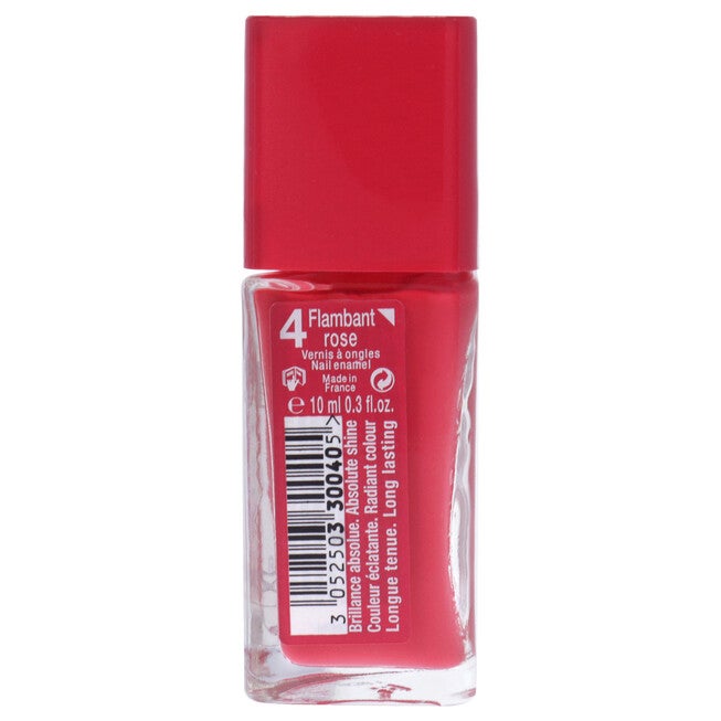 La Laque - 04 Flambant Rose by Bourjois for Women - 0.3 oz Nail Polish, NA, alternate image number null