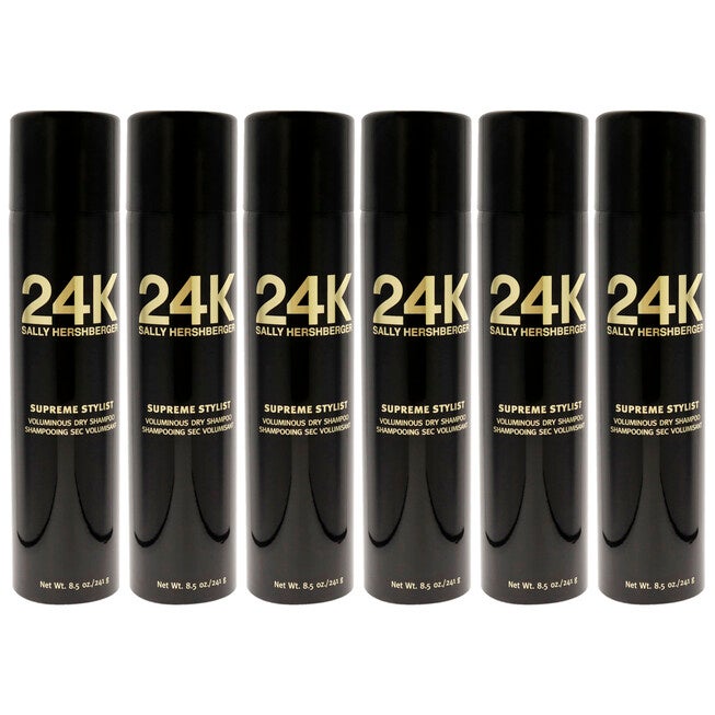 24K Supreme Stylist Voluminous Dry Shampoo by Sally Hershberger for Unisex - 8.5 oz Dry Shampoo - Pack of 6, NA, hi-res image number null