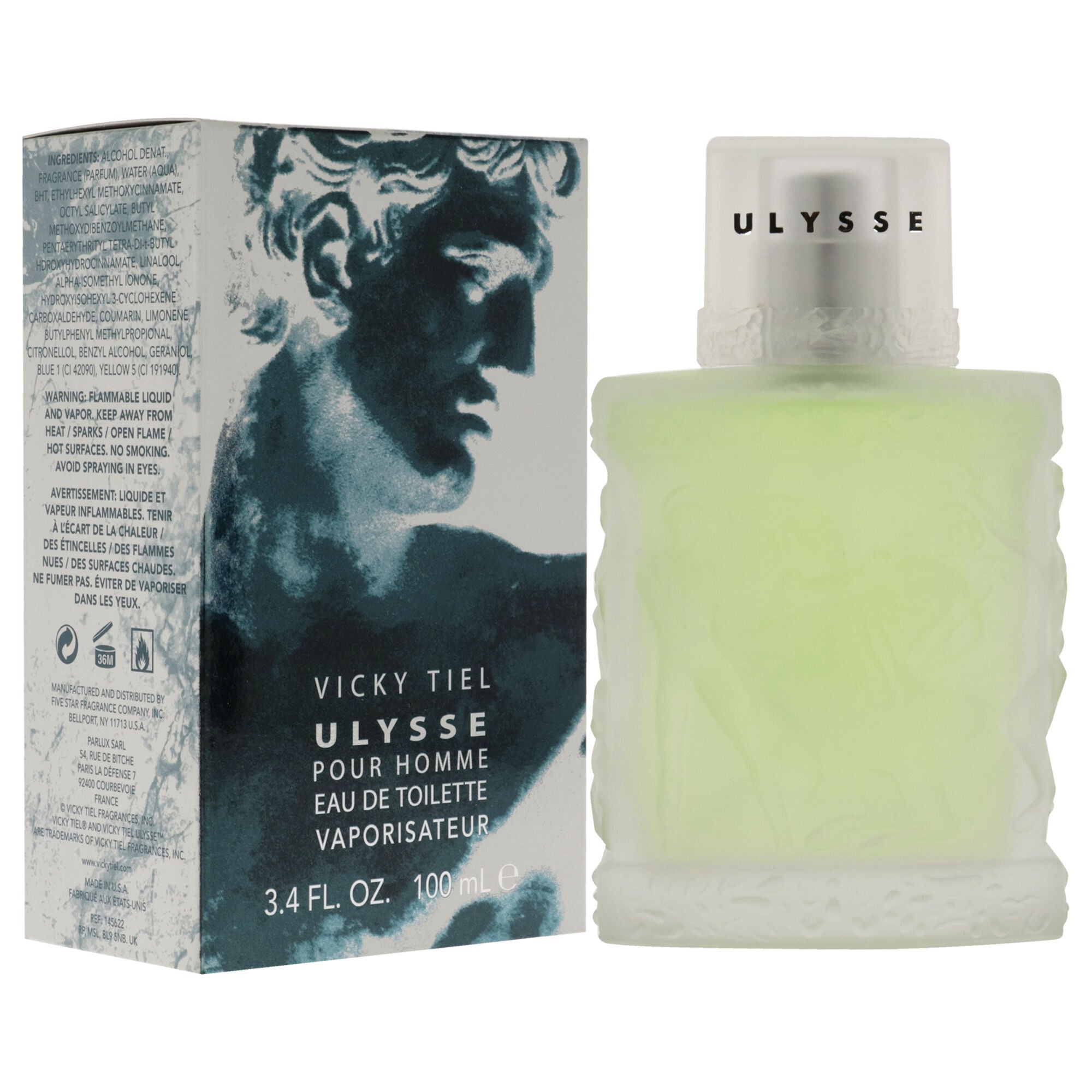 Ulysse by Vicky Tiel for Men - 3.3 oz EDT Spray, See Description, alternate image number 2