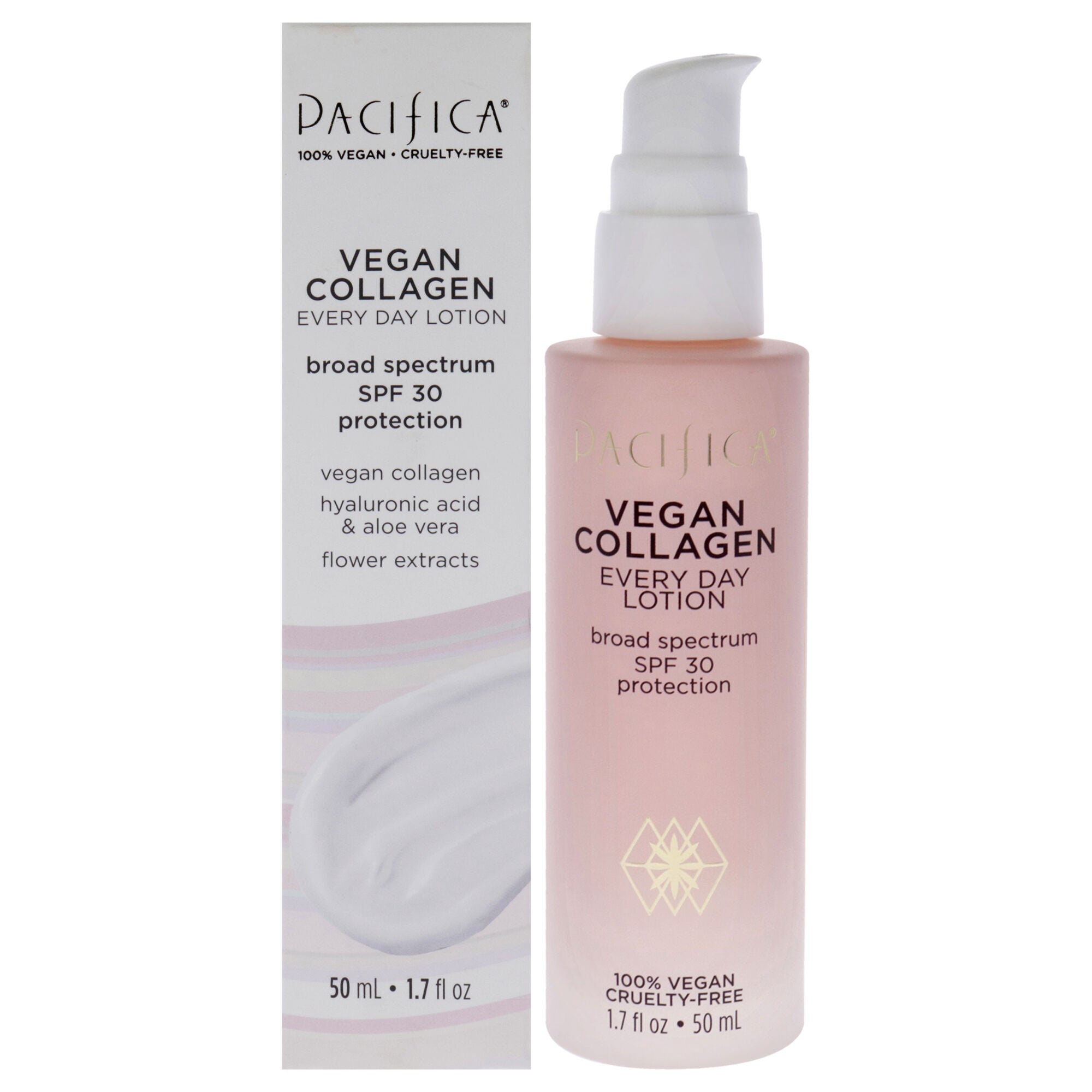Vegan Collagen Every Day Lotion SPF 30 by Pacifica for Women - 1.7 oz Lotion, See Description, hi-res image number 0