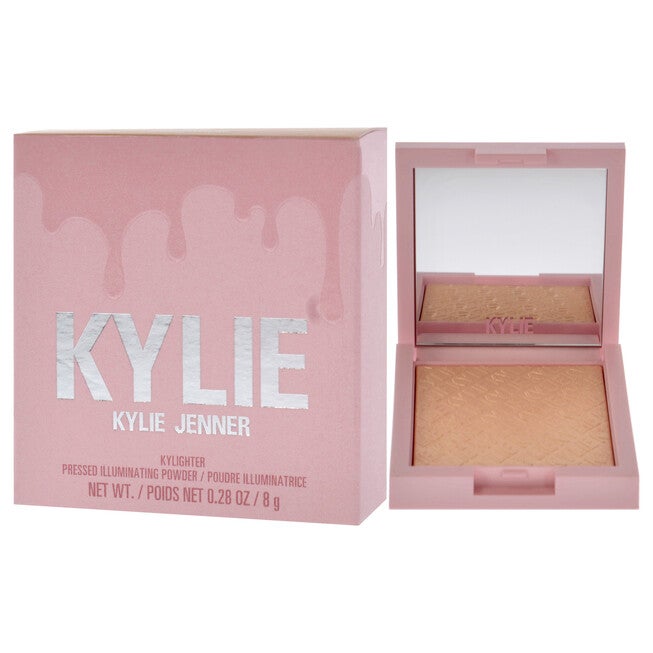 Kylighter Pressed Illuminating Powder - 050 Cheers Darling by Kylie Cosmetics for Women - 0.28 oz Highlighter, NA, alternate image number null
