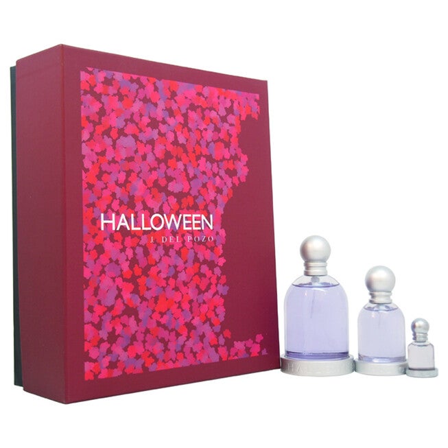 Halloween by J. Del Pozo for Women - 3 Pc Gift Set 3.4oz EDT Spray, 1oz EDT Spray, 0.15oz EDT Splash, , alternate image number null