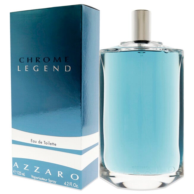 Chrome Legend by Azzaro for Men - 4.2 oz EDT Spray, NA, alternate image number null