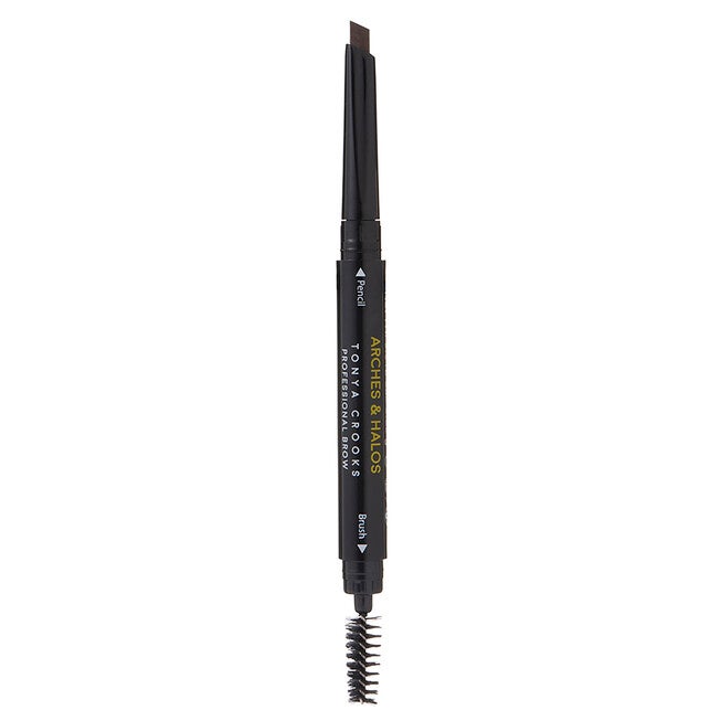 Angled Brow Shading Pencil - Dark Brown by Arches and Halos for Women - 0.012 oz Eyebrow Pencil, , alternate image number null