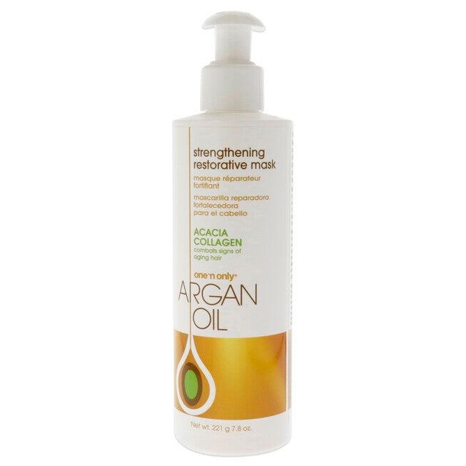 Argan Oil Strengthening Restorative Mask by One n Only for Unisex - 7.8 oz Masque, NA, hi-res image number null