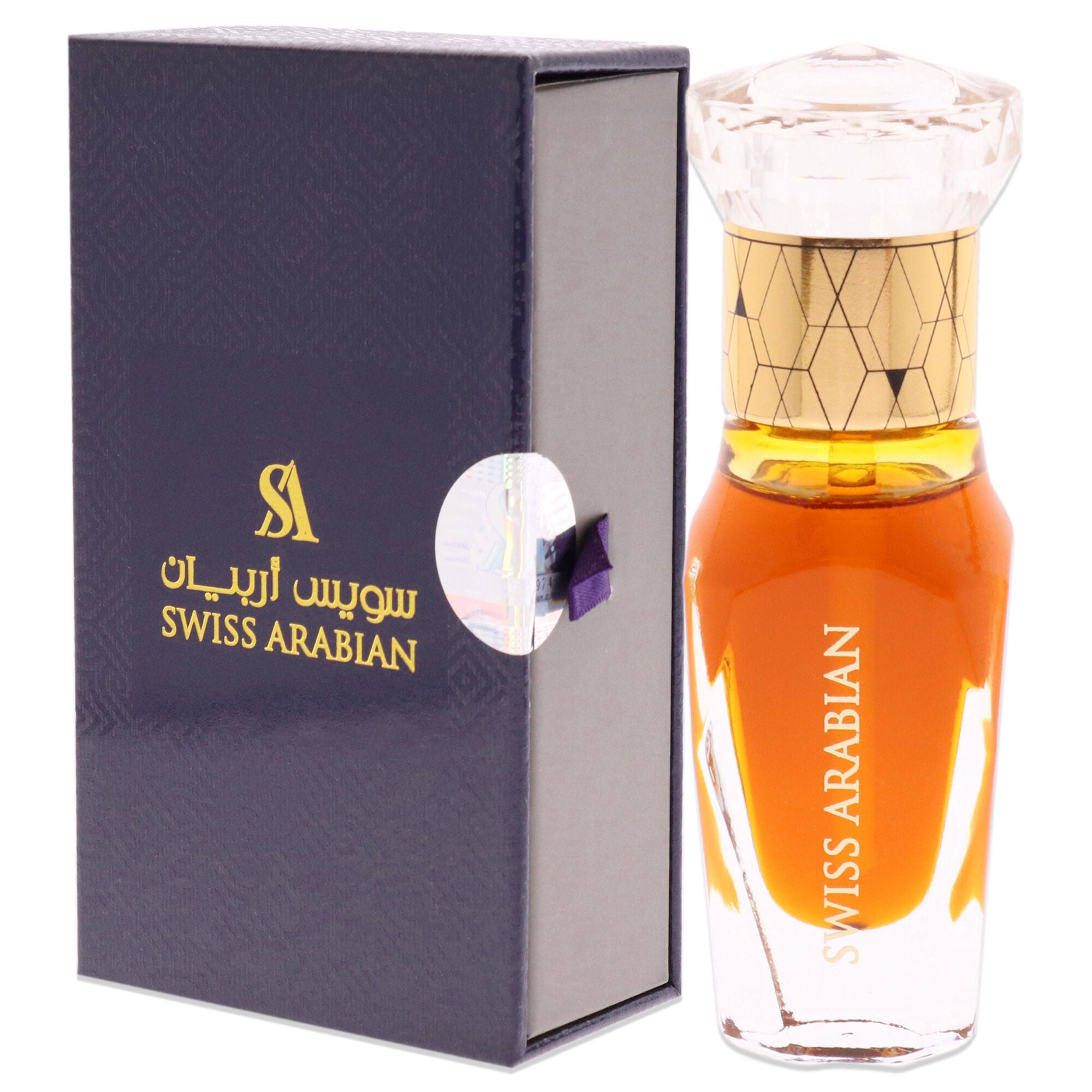 Amber Aura by Swiss Arabian for Unisex - 0.4 oz Parfum Oil Rollerball, , alternate image number 7