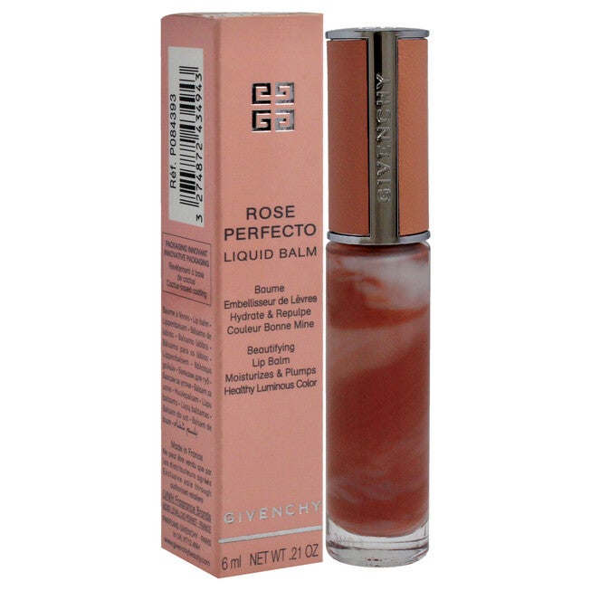 Rose Perfecto Tinted Liquid Lip Balm - N110 Milky Nude by Givenchy for Women - 0.2 oz Lip Balm, , alternate image number null