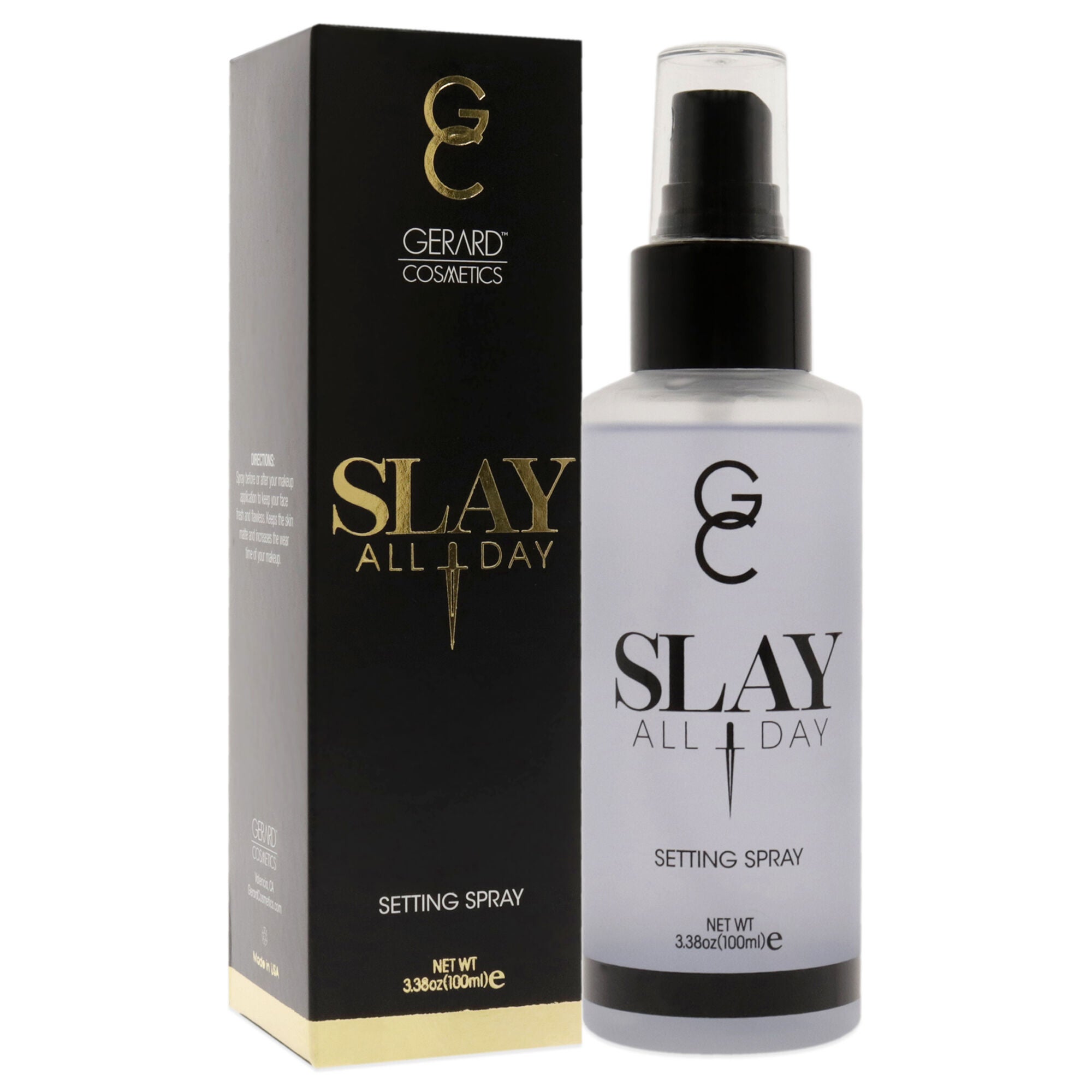 Slay All Day Setting Spray - Lavender by Gerard Cosmetic for Women - 3.38 oz Setting Spray, See Description, alternate image number 1