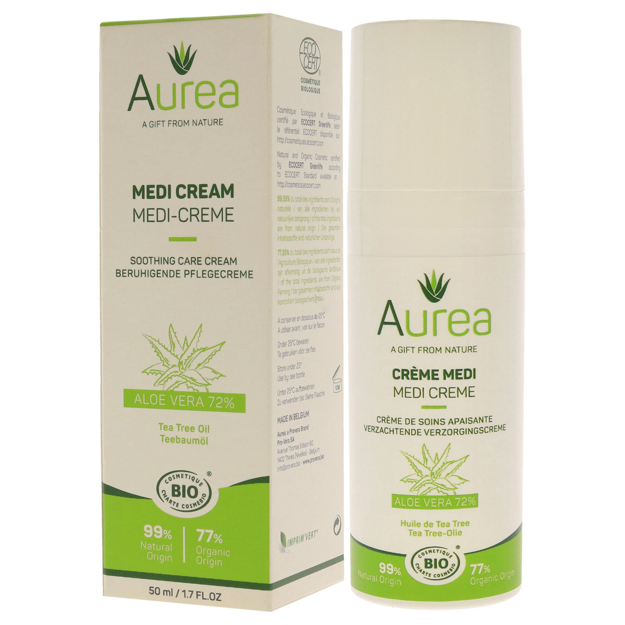 Tea Tree Oil Medi Cream by Aurea for Unisex - 1.7 oz Cream, NA, alternate image number 3