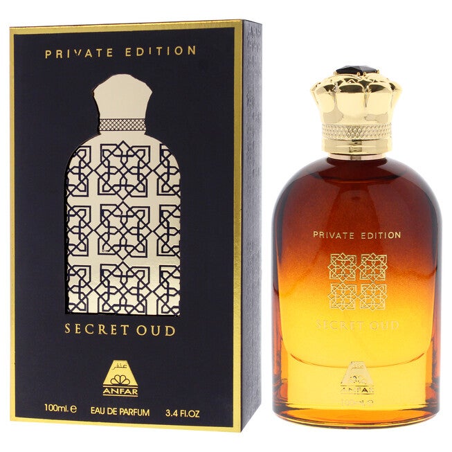 Private Edition - Secret Oud by Anfar for Men - 3.4 oz EDP Spray, See Description, alternate image number null