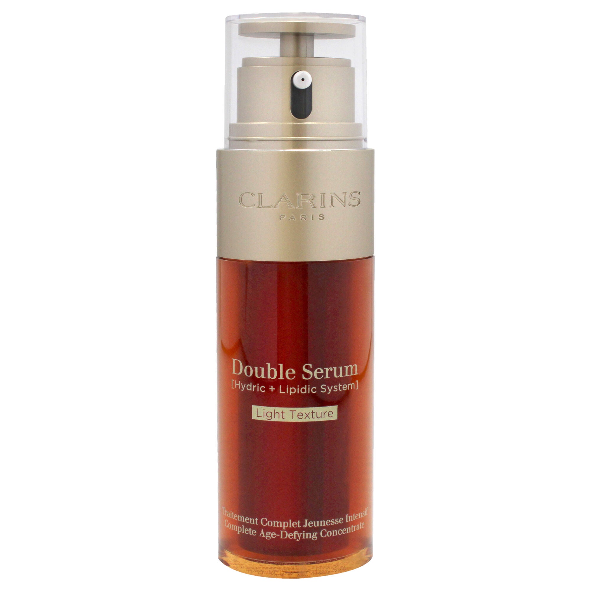 Double Serum Light Texture Complete Age-Defying Concentrate by Clarins for Women - 1.6 oz Serum, See Description, alternate image number 4