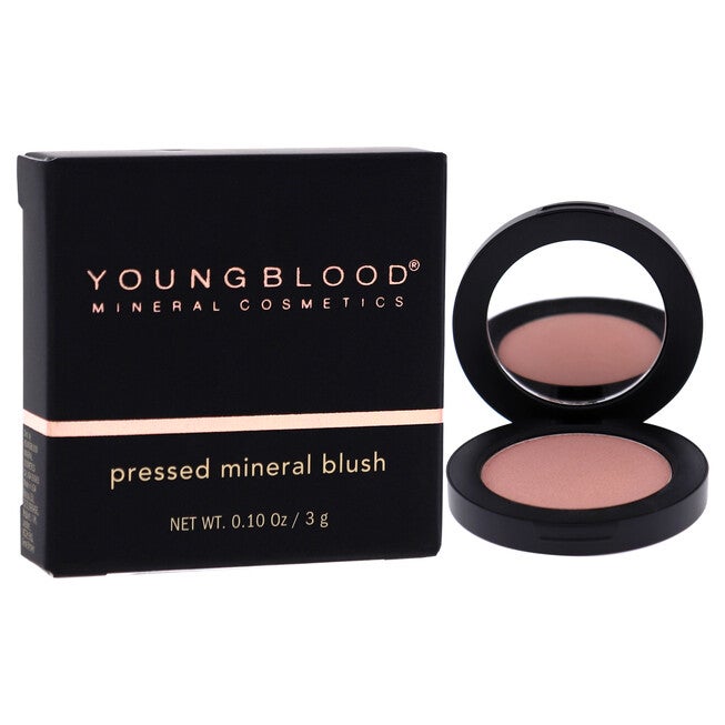 Pressed Mineral Blush - Bashful by Youngblood for Women - 0.10 oz Blush, NA, alternate image number null