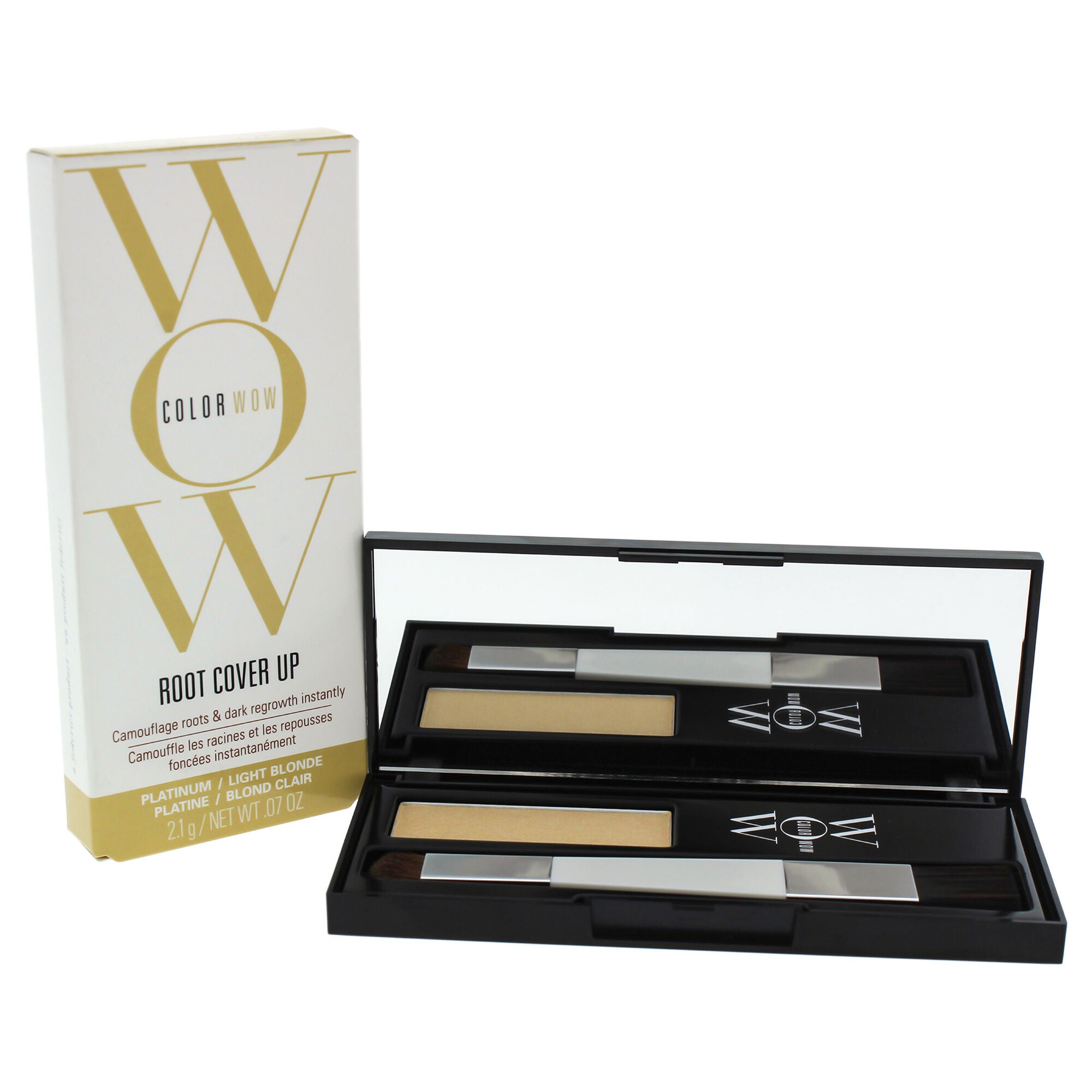 Root Cover Up - Platinum by Color Wow for Women - 0.07 oz Hair Color, See Description, alternate image number 2