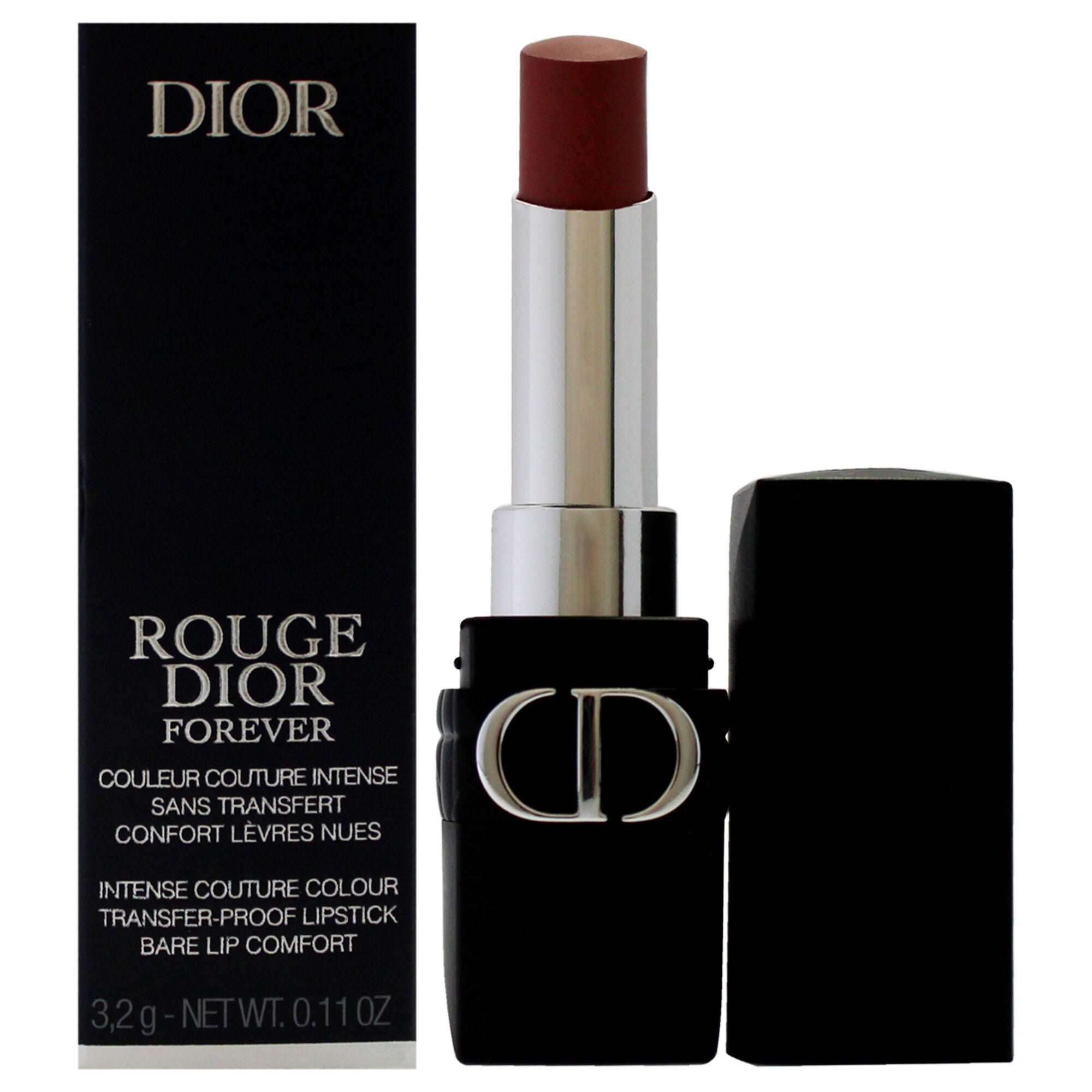 Rouge Forever Transfer Proof Lipstick - 300 Forever Nude Style by Christian Dior for Women - 0.11 oz Lipstick, See Description, hi-res image number 0