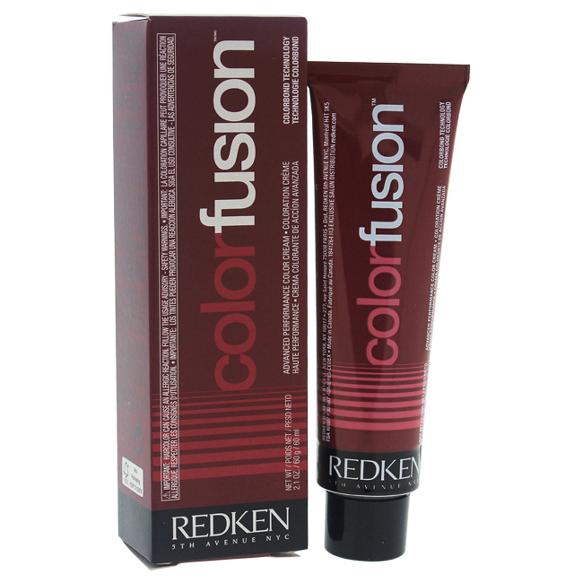Color Fusion Color Cream Fashion - 6R Red by Redken for Unisex - 2.1 oz Hair Color, See Description, hi-res image number 0