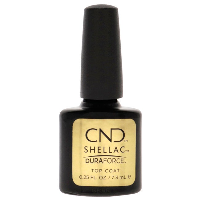 Shellac Nail Color - Duraforce Top Coat by CND for Women - 0.25 oz Nail Polish, , alternate image number null