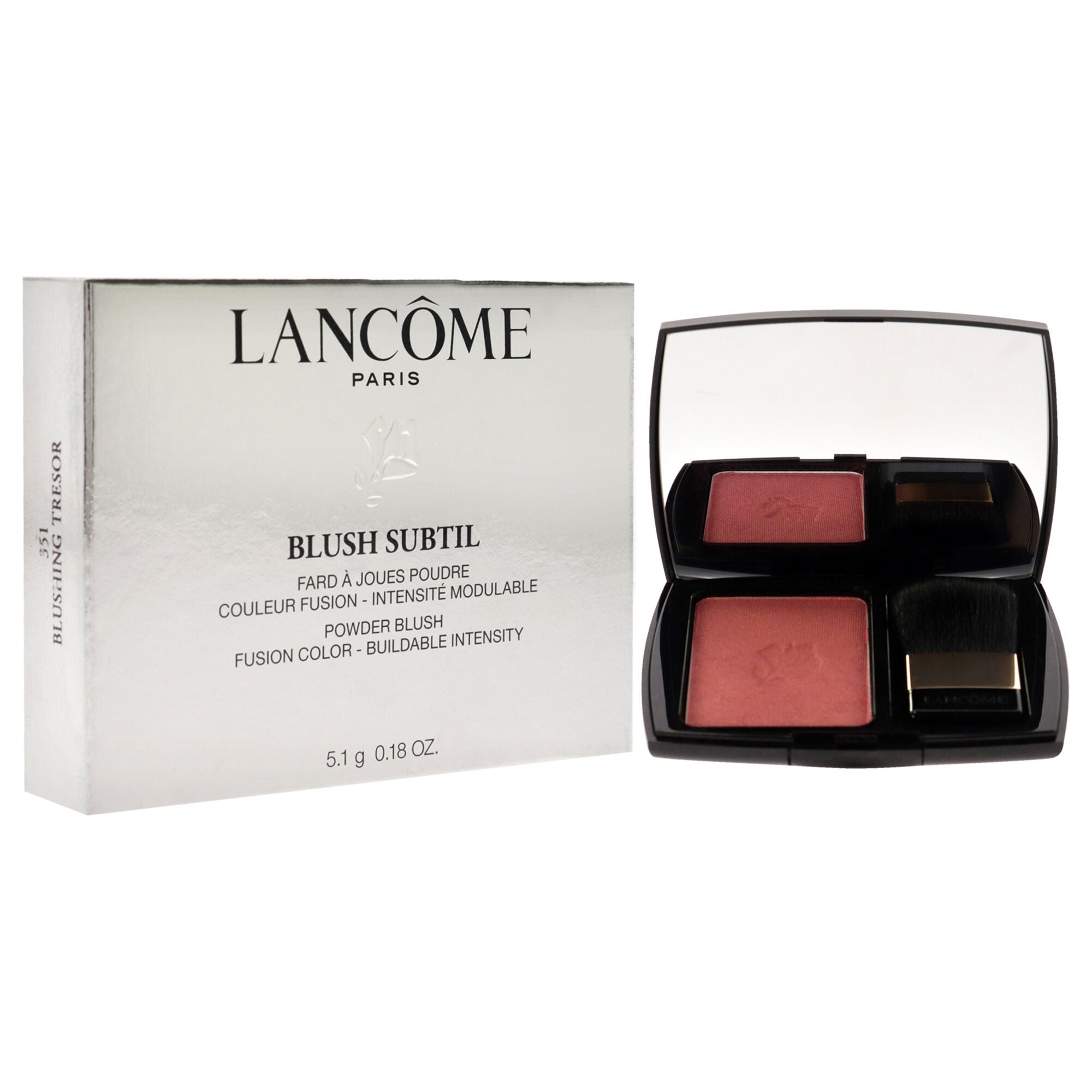 Blush Subtil Powder Blush - 351 Blushing Tresor by Lancome for Women - 0.18 oz Blush, , alternate image number 6