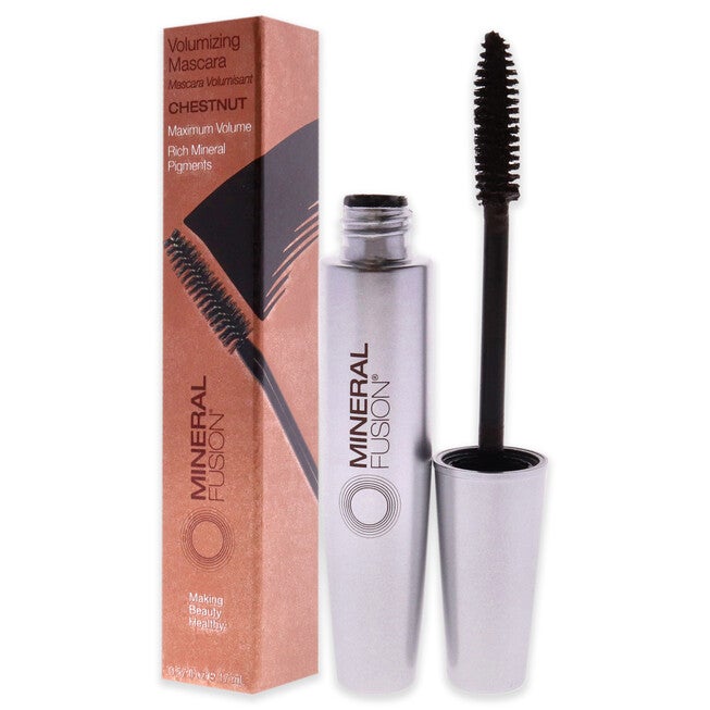 Volumizing Mascara - Chestnut by Mineral Fusion for Women - 0.57 oz Mascara, NA, alternate image number null