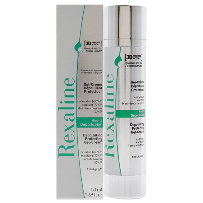 Hydra-DepolluSkin Depolluting Protecting Gel-Cream by Rexaline for Unisex - 1.69 oz Cream, NA, hi-res image number null