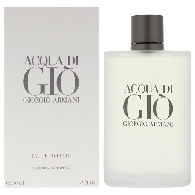 Acqua Di Gio by Giorgio Armani for Men - 6.7 oz EDT Spray, See Description, hi-res image number null